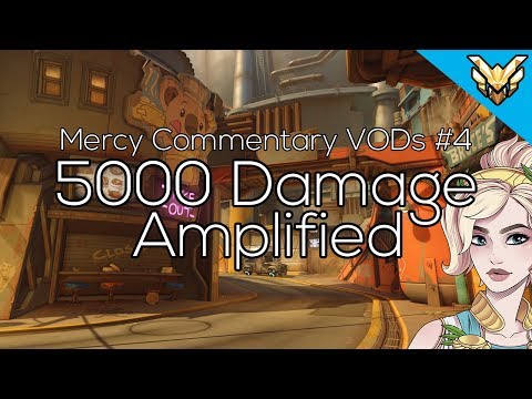 What is amplified when mercy dmg boosts free